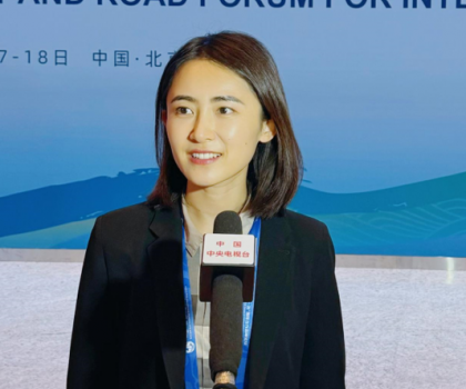 出席“一带一路”国际合作高峰论坛，惠达卫浴王佳接受央视、凤凰新闻采访！