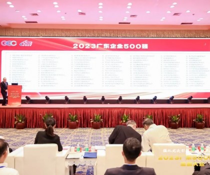 强化龙头引领，推动产业升级│新明珠集团实力上榜“2023广东企业500强”